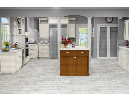 Kitchen Remodel Rendering