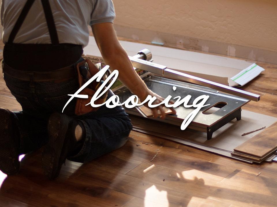 Kitchen flooring installed to perfection