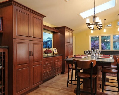 Remodeled Dining Room in Wisconsin